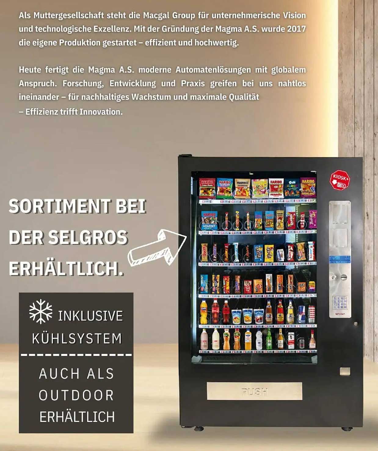 Vielfältige Snack- und Getränkekombinationen im Selgros-Prospekt