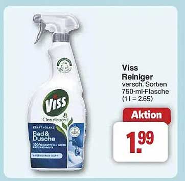 Viss Reiniger – Bad & Dusche 750 ml