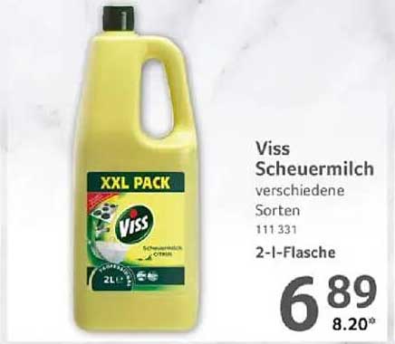 Viss Scheuermilch 2-l-Flasche - XXL PACK