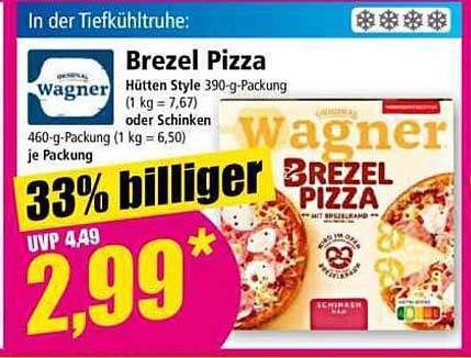 Wagner Brezel Pizza - Hüttn Style 390-g-Packung