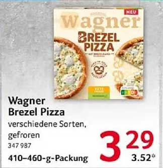 Wagner Brezel Pizza - verschiedene Sorten, gefroren