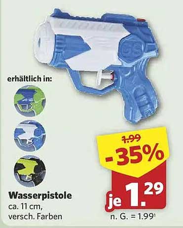 Wasserpistole - Spaß für die ganze Familie!