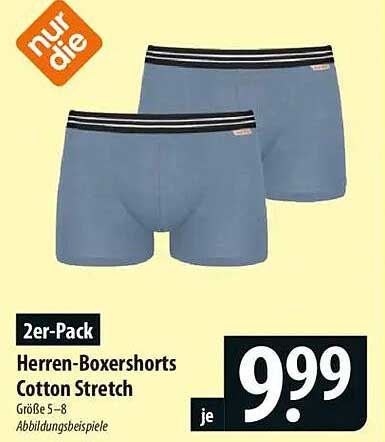 2er-Pack Herren-Boxershorts Cotton Stretch