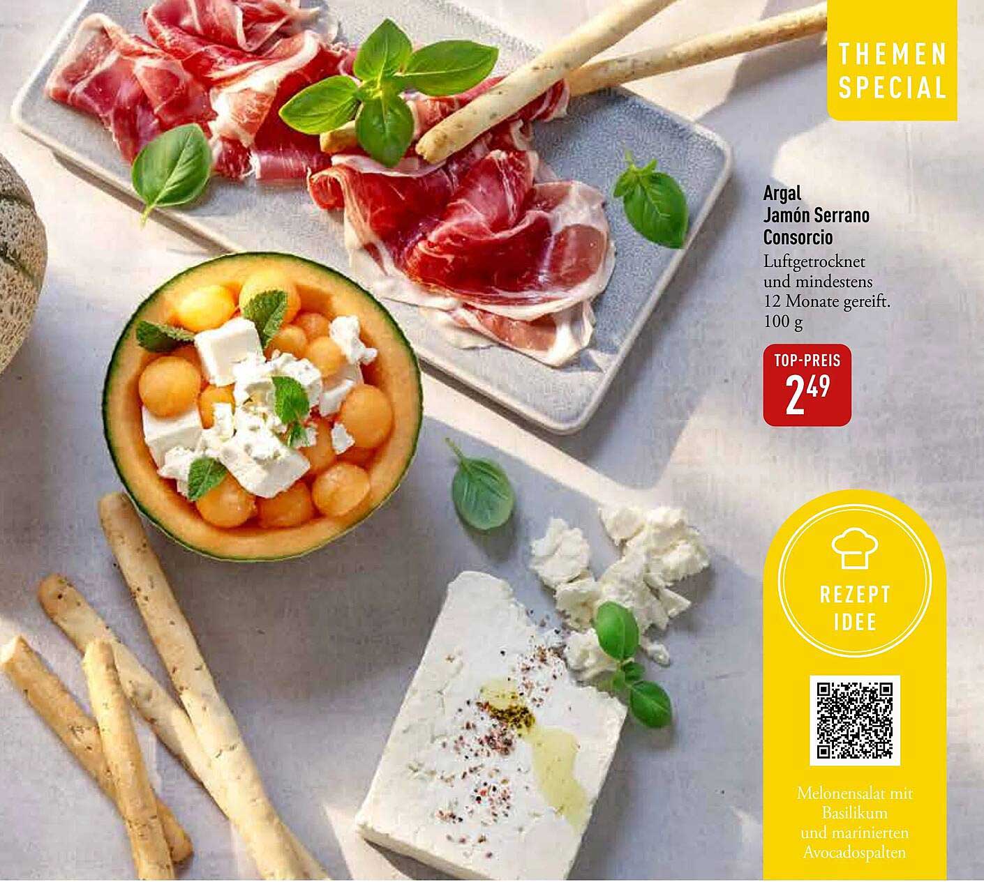 Argal Jamón Serrano Consorcio, 100 g