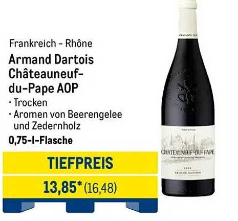 Armand Dartois Châteauneuf-du-Pape AOP - Trocken
