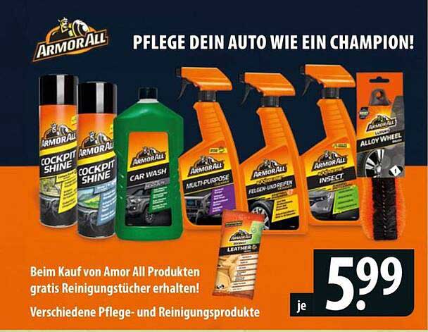 Armor All Pflegeprodukte – Pflege dein Auto wie ein Champion!