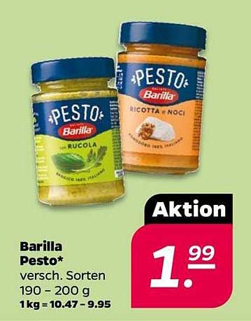 Barilla Pesto* verschiedene Sorten 190 - 200 g