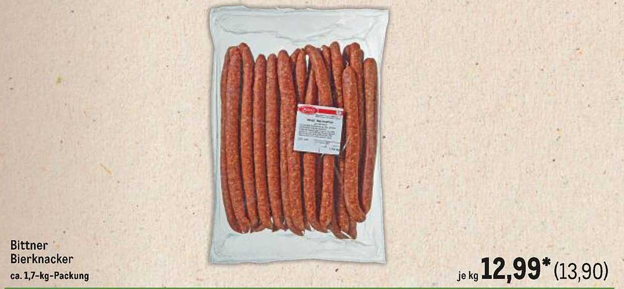Bittner Bierknacker ca. 1,7-kg-Packung
