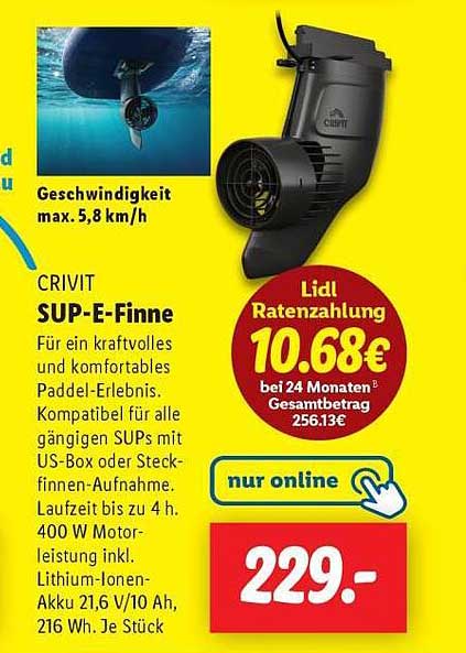 CRIVIT SUP-E-Finne