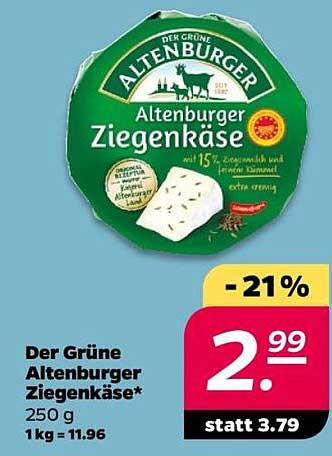 Der Grüne Altenburger Ziegenkäse*