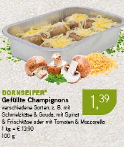DORNSEIFER® Gefüllte Champignons