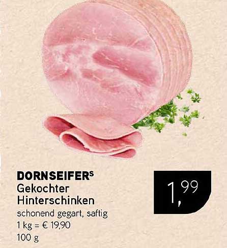 DORNSEIFERS Gekochter Hinterschinken