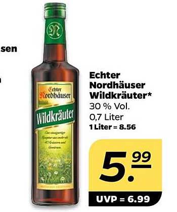 Echter Nordhäuser Wildkräuter 0,7 Liter