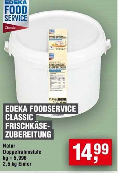 EDEKA FOODSERVICE CLASSIC FRISCHKÄSE-ZUBEREITUNG
