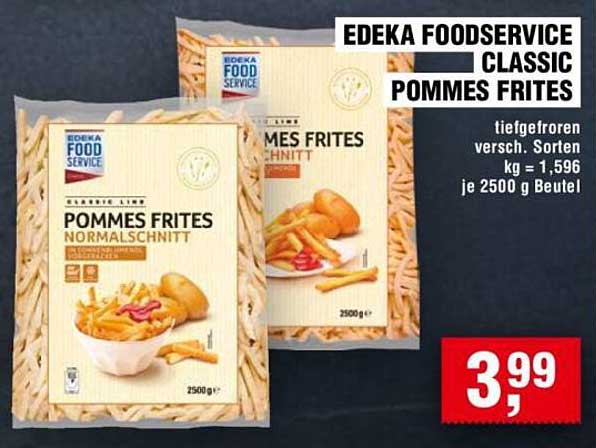 EDEKA FOODSERVICE CLASSIC Pommes Frites