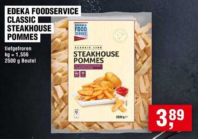 EDEKA Foodservice Classic Steakhouse Pommes