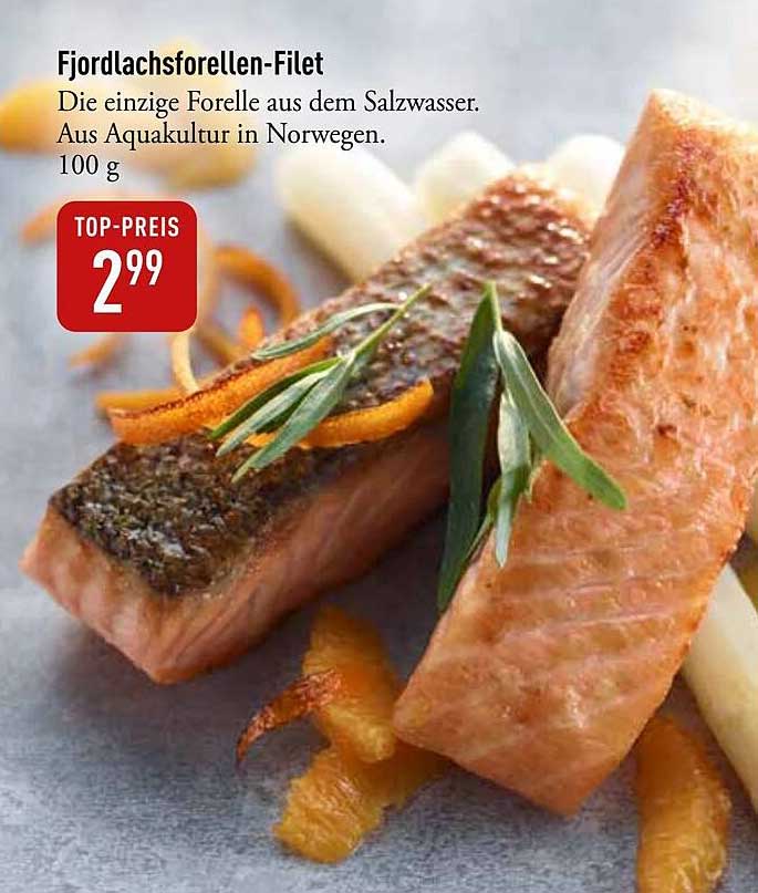 Fjordlachsforellen-Filet