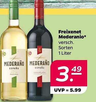 Freixenet Mederaño - verschiedene Sorten 1 Liter