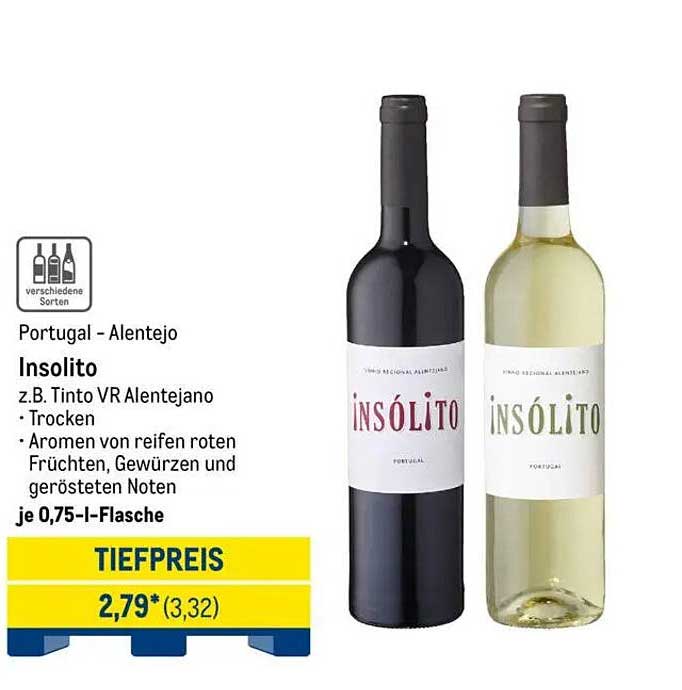 Insolito Tinto VR Alentejano - 0,75 l