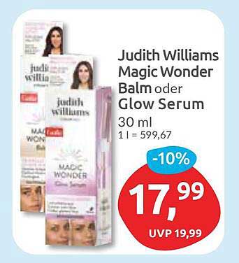 Judith Williams Magic Wonder Balm oder Glow Serum 30 ml