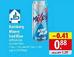 Karlsberg Mixery Iced Blue 0,5-Liter-Dose