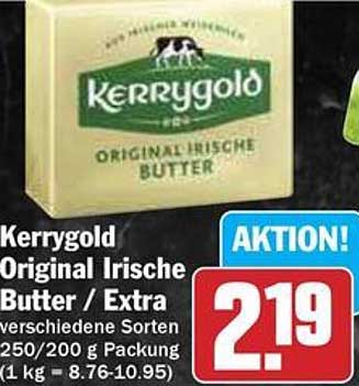 Kerrygold Original Irische Butter / Extra 250 g