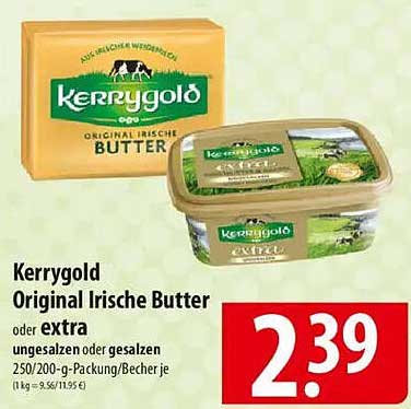 Kerrygold Original Irische Butter oder extra