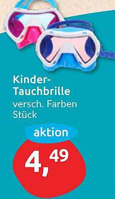 Kinder-Tauchbrille in verschiedenen Farben
