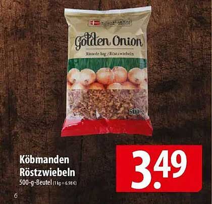 Köbmanden Rözwiebeln 500-g-Beutel