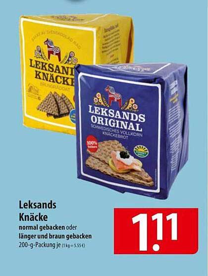 Leksands Knäcke - Schweden genießen!