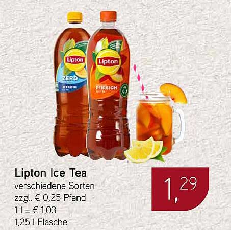 Lipton Ice Tea - Verschiedene Sorten
