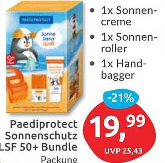 Paediprotect Sonnenschutz LSF 50+ Bundle