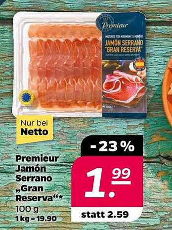 Premieur Jamón Serrano „Gran Reserva“