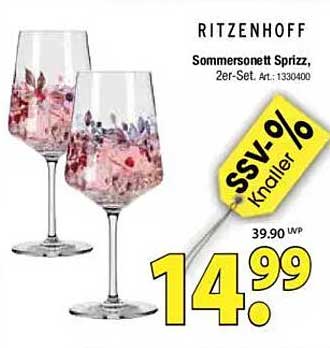 Ritzenhoff Sommersonett Sprizz, 2er-Set