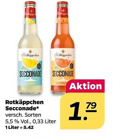 Rotkäppchen Secconade - verschiedene Sorten