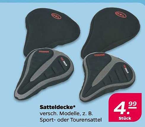 Satteldecke – verschiedene Modelle, z. B. Sport- oder Toursattel