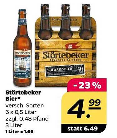 Störtebeker Bier 6 x 0,5 Liter