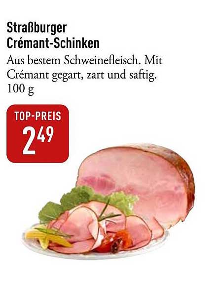 Straßburger Crémant-Schinken