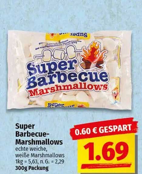 Super Barbecue-Marschmallows 300g