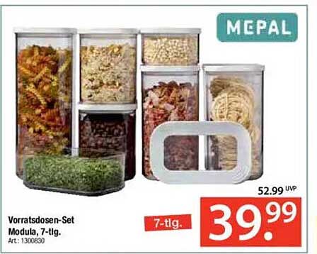 Vorratsdosen-Set Modula, 7-tlg.