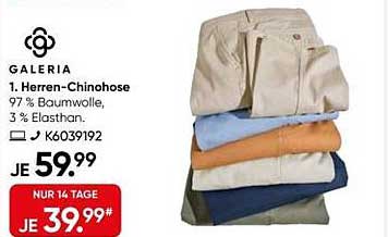 1. Herren-Chinoshose