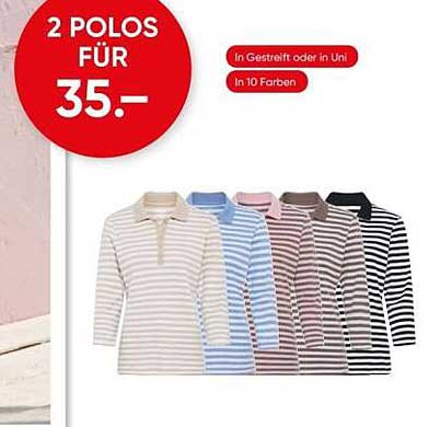 2 POLOS FÜR 35.-