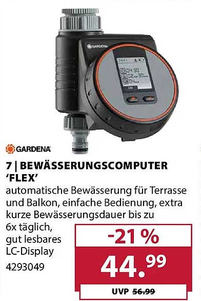 7 | BEWÄSSERUNGSCOMPUTER ‘FLEX’
