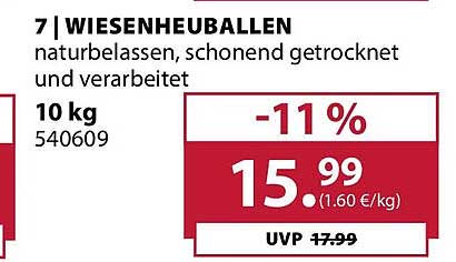 7 | WIESENHEUBALLEN naturbelassen, schonend getrocknet und verarbeitet