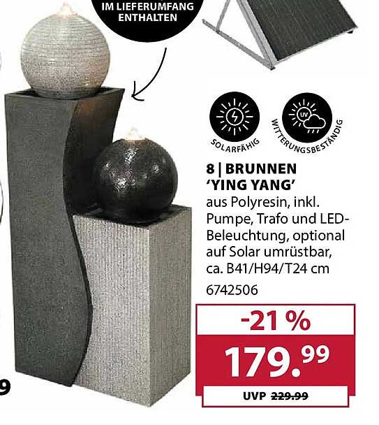 8 | BRUNNEN 'YING YANG'