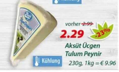 Aksüt Üçgen Tulum Peynir