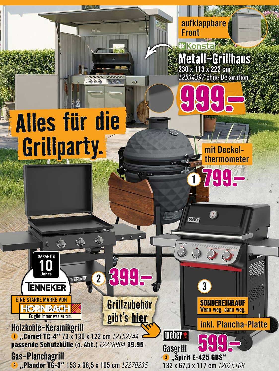 Alles für die Grillparty.