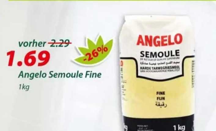 Angelo Semoule Fine 1kg