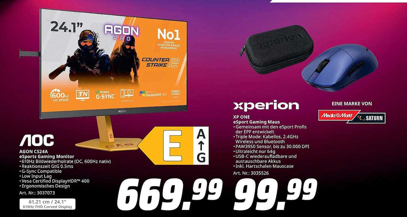 AOC AGON CS24A eSports Gaming Monitor