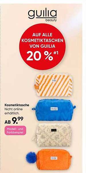 Auf alle Kosmetiktaschen von GUILIA 20 % #1